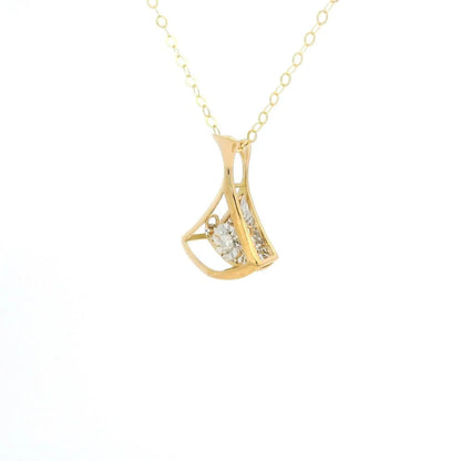 عقد الألماسة الراقصة من الذهب 2